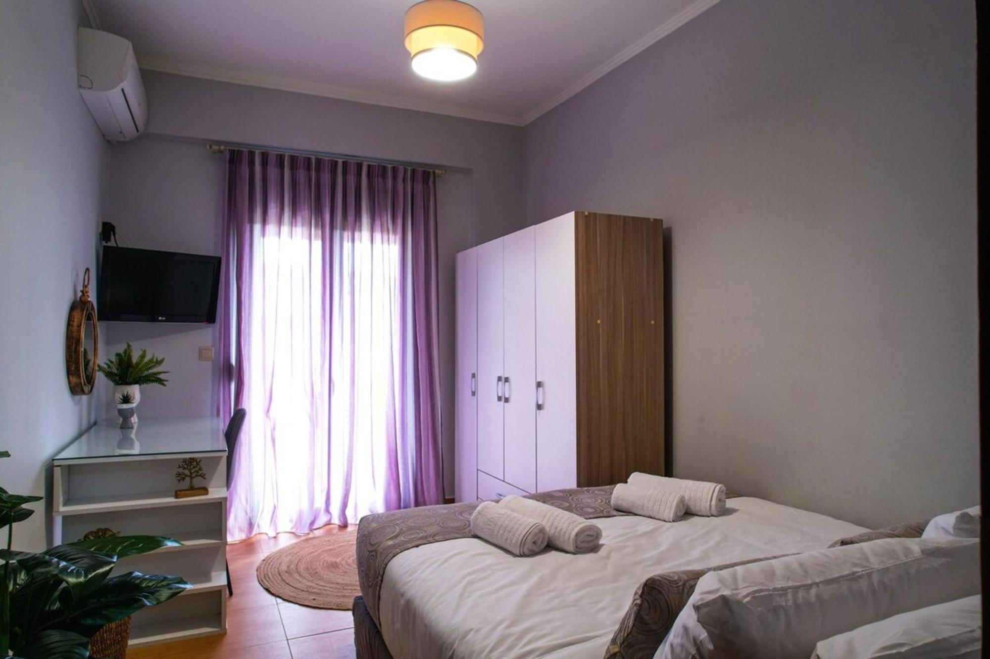 Villa Aitheras With Sea Views And Garden Sternai Экстерьер фото