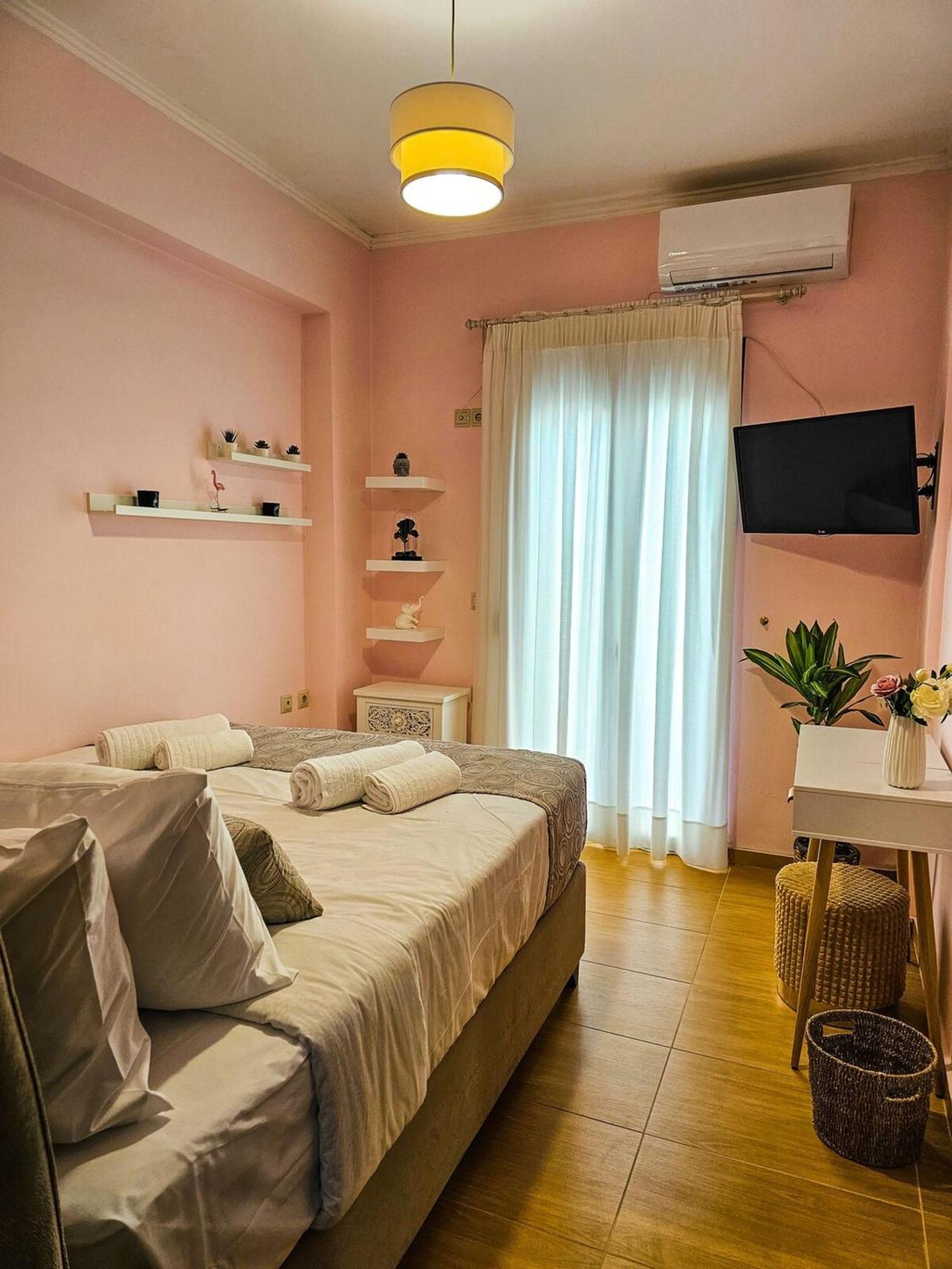 Villa Aitheras With Sea Views And Garden Sternai Экстерьер фото