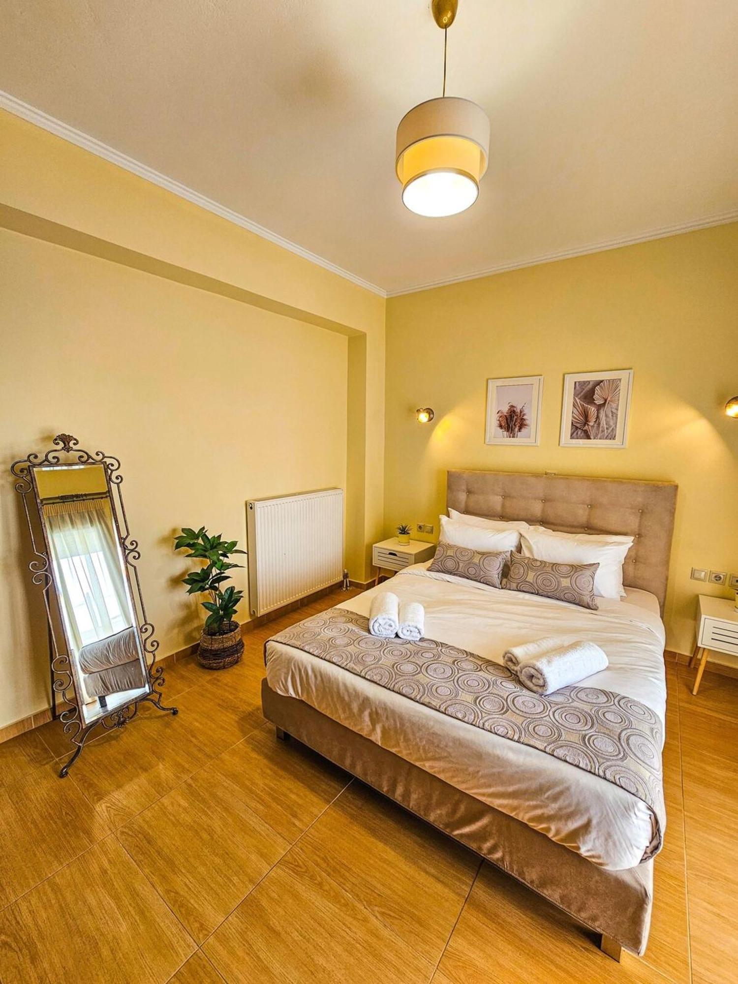 Villa Aitheras With Sea Views And Garden Sternai Экстерьер фото